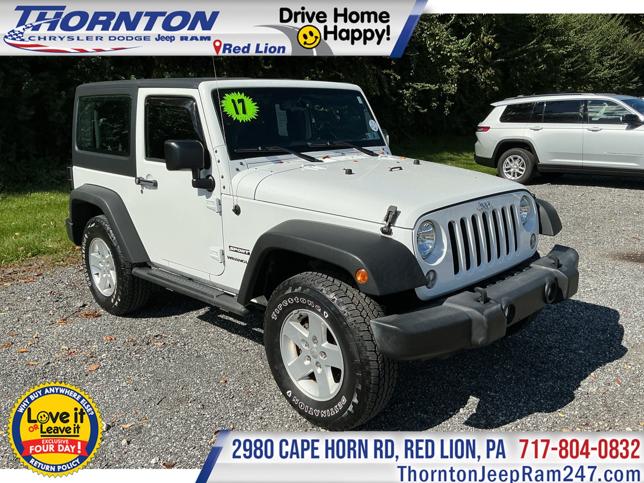 2017 Jeep Wrangler Sport S