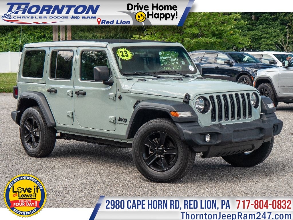 2023 Jeep Wrangler Sport Altitude W/ Sky 1 Touch
