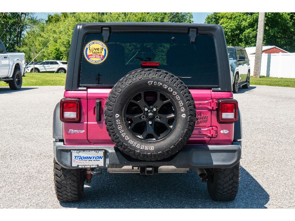 2022 Jeep Wrangler Unlimited Willys
