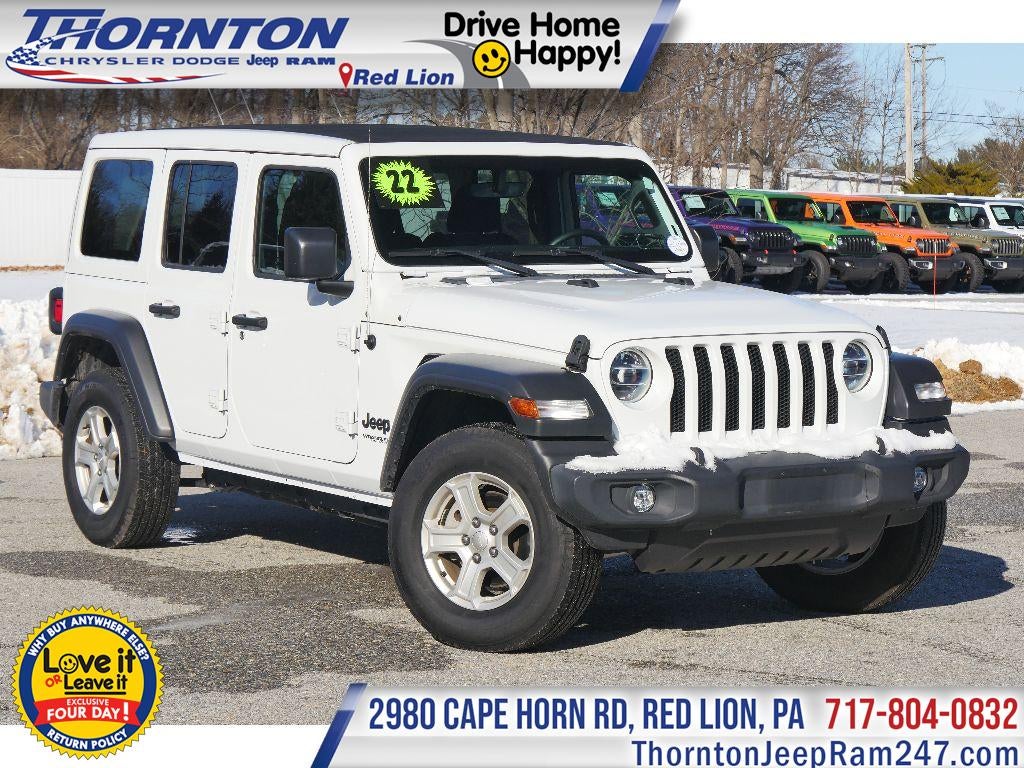 2022 Jeep Wrangler Unlimited Sport S