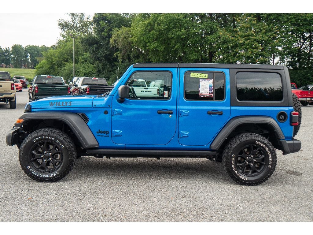 2022 Jeep Wrangler Unlimited Willys