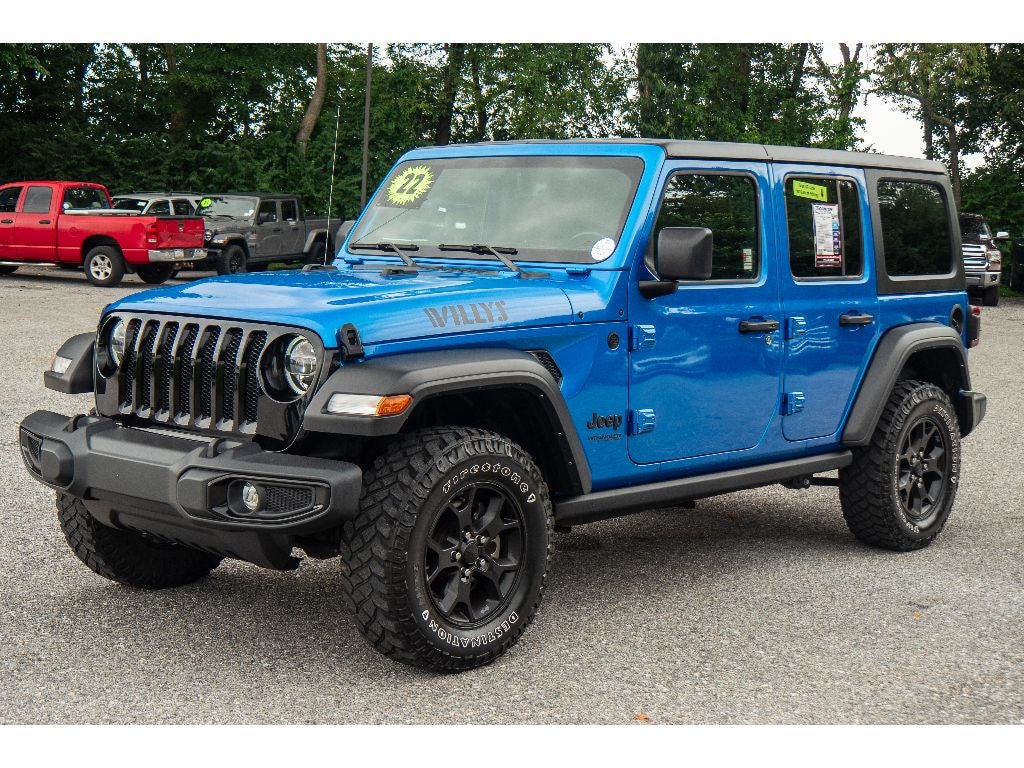 2022 Jeep Wrangler Unlimited Willys