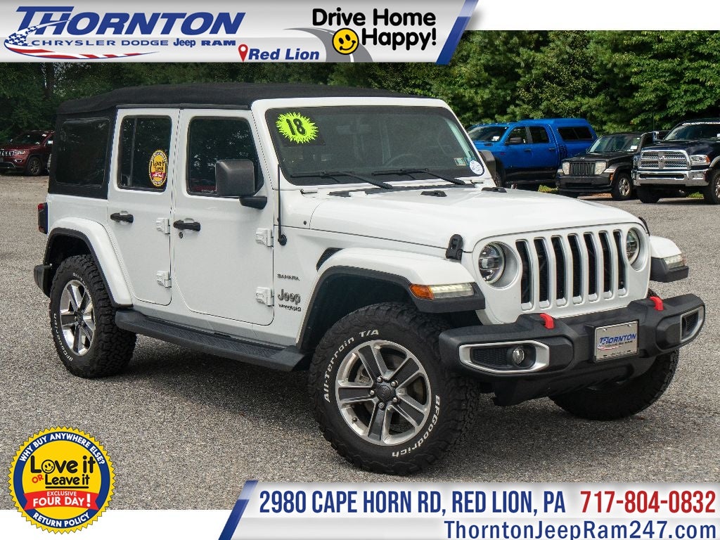 2018 Jeep Wrangler Sahara