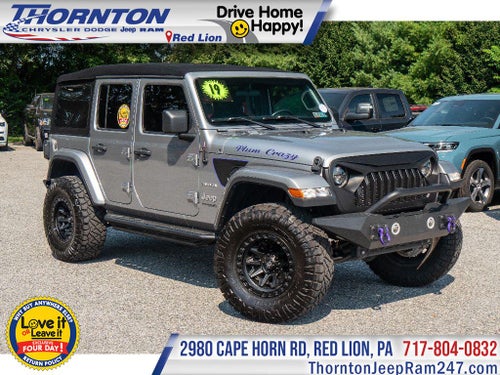 2019 Jeep Wrangler Unlimited Sahara Lifted Custom