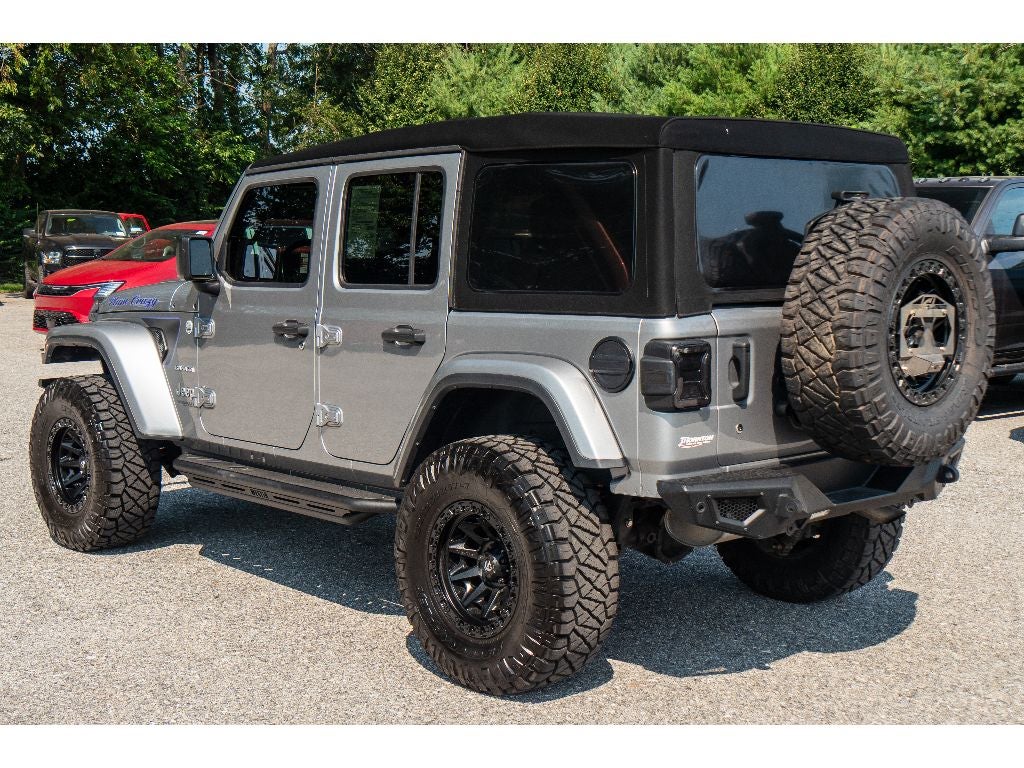 2019 Jeep Wrangler Unlimited Sahara Lifted Custom