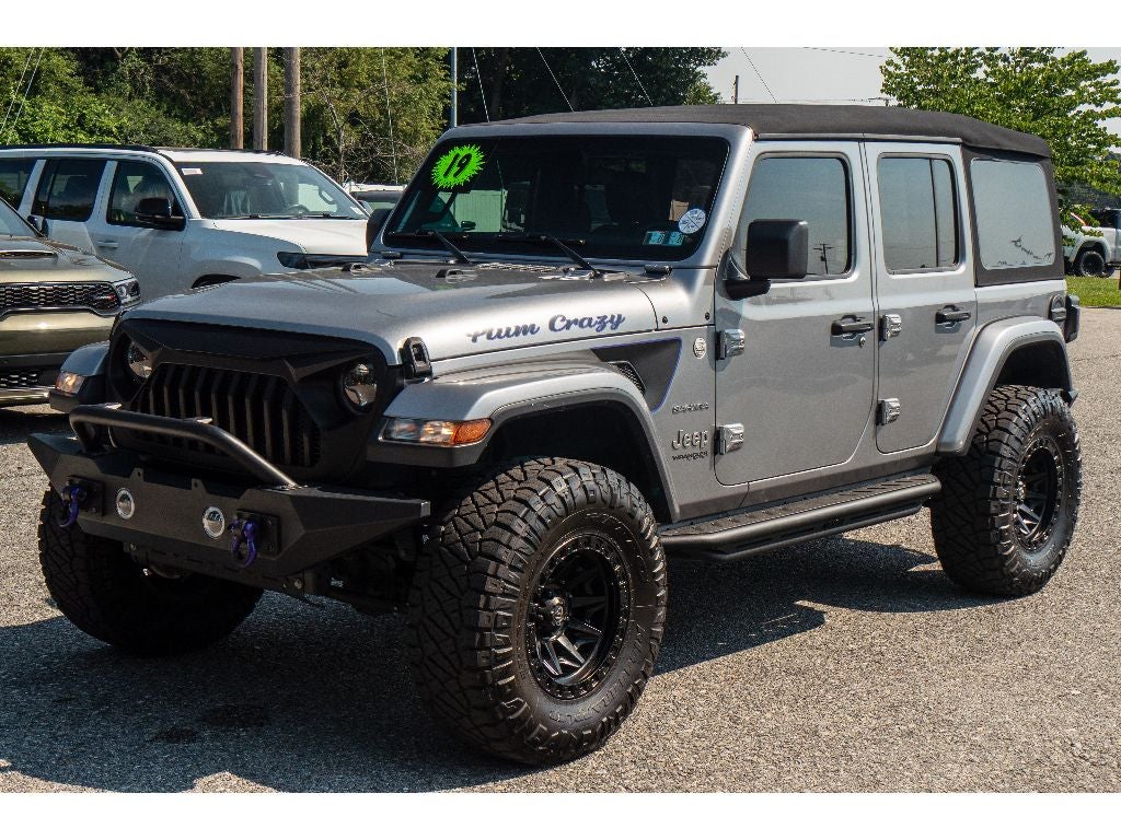 2019 Jeep Wrangler Unlimited Sahara Lifted Custom