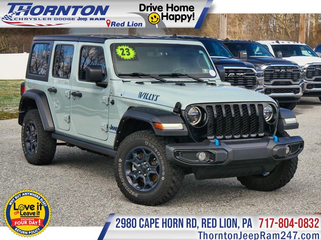 2023 Jeep Wrangler 4xe Unlimited Willys 4xe