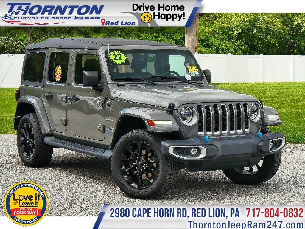 2022 Jeep Wrangler 4xe Unlimited Sahara