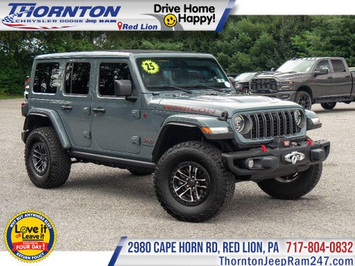 2025 Jeep Wrangler Unlimited Rubicon X