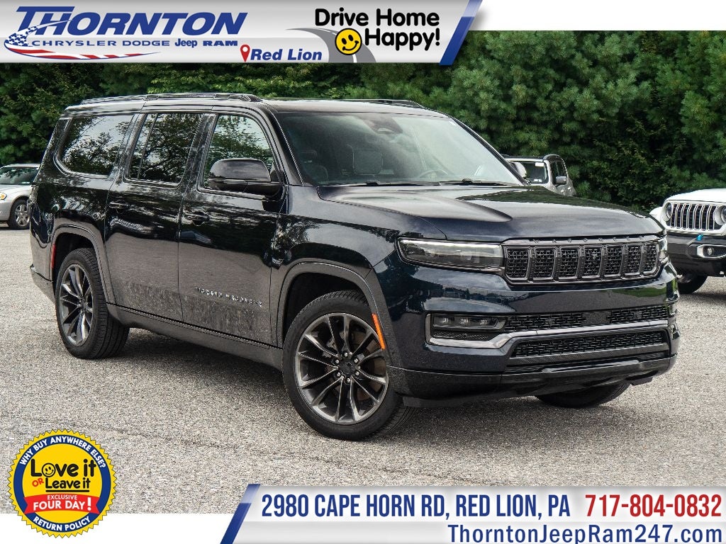 2025 Jeep Grand Wagoneer L Series II Obsidian