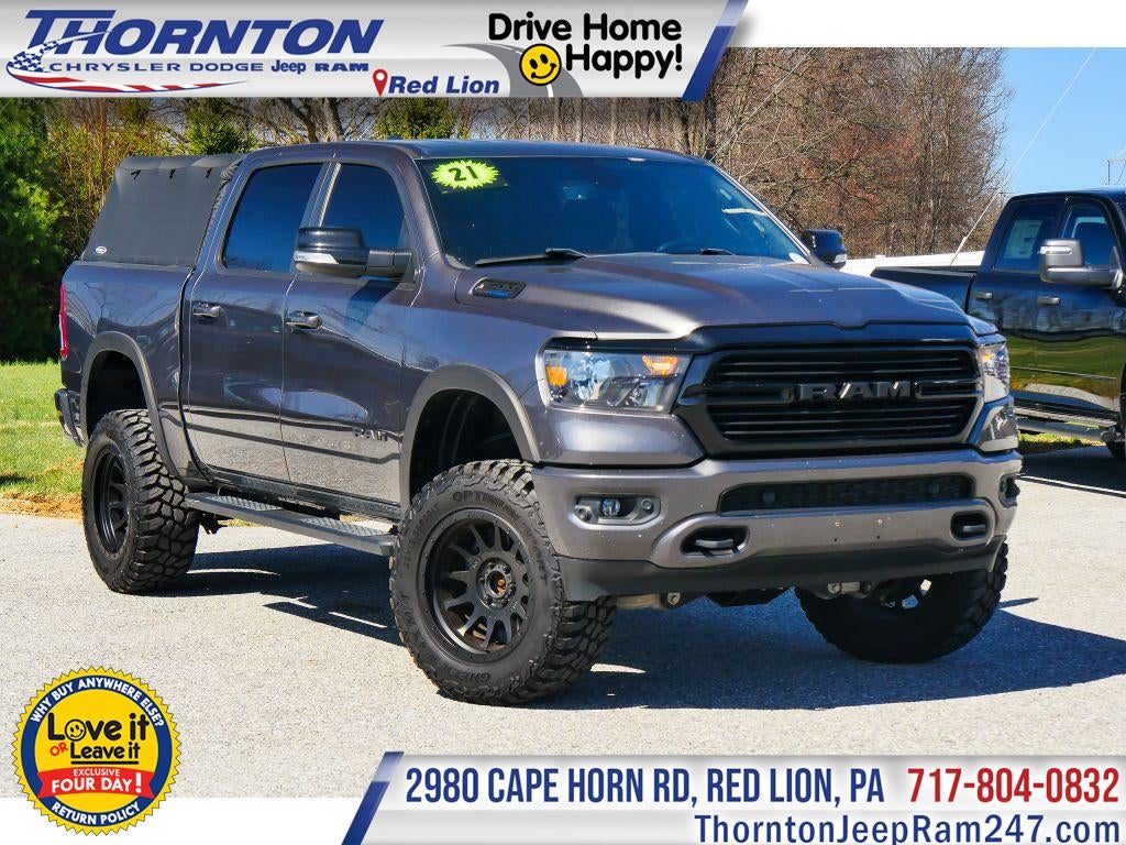 2021 RAM 1500 Big Horn Night Edition Lifted