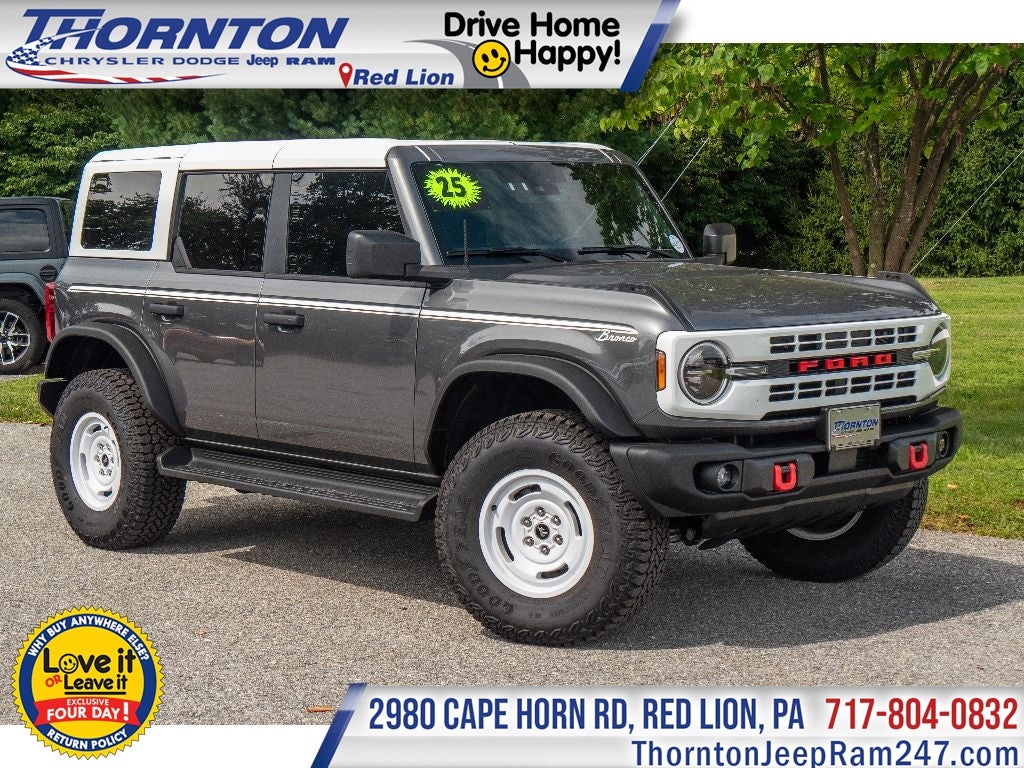 2025 Ford Bronco Heritage Edition