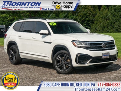 2021 Volkswagen Atlas 3.6L V6 SE w/Technology R-Line