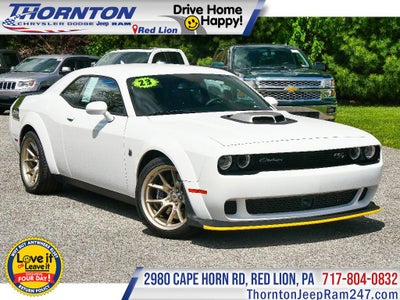 2023 Dodge Challenger R/T Scat Pack Widebody