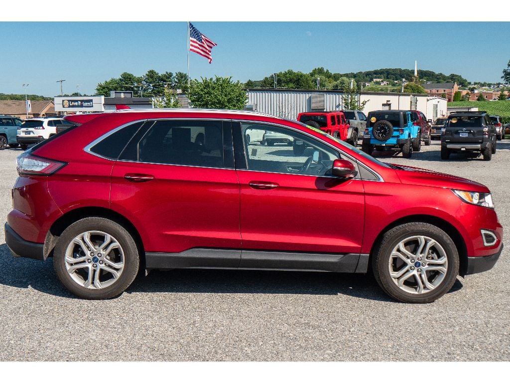 Used 2017 Ford Edge Titanium with VIN 2FMPK4K83HBB50578 for sale in Red Lion, PA