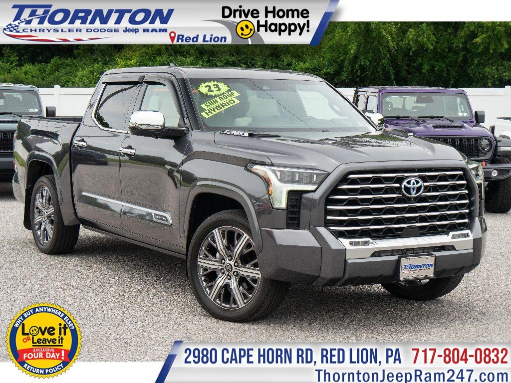 2023 Toyota Tundra Hybrid Capstone Hybrid