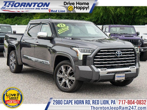 2023 Toyota Tundra Hybrid Capstone Hybrid