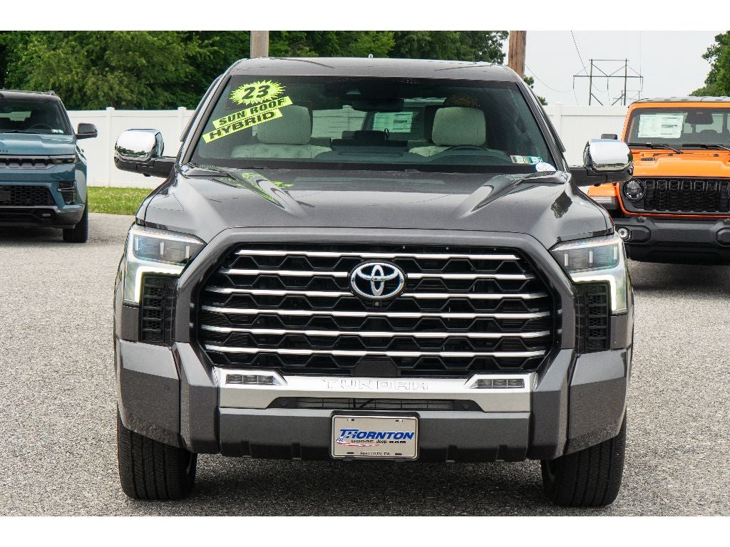 2023 Toyota Tundra Hybrid Capstone Hybrid
