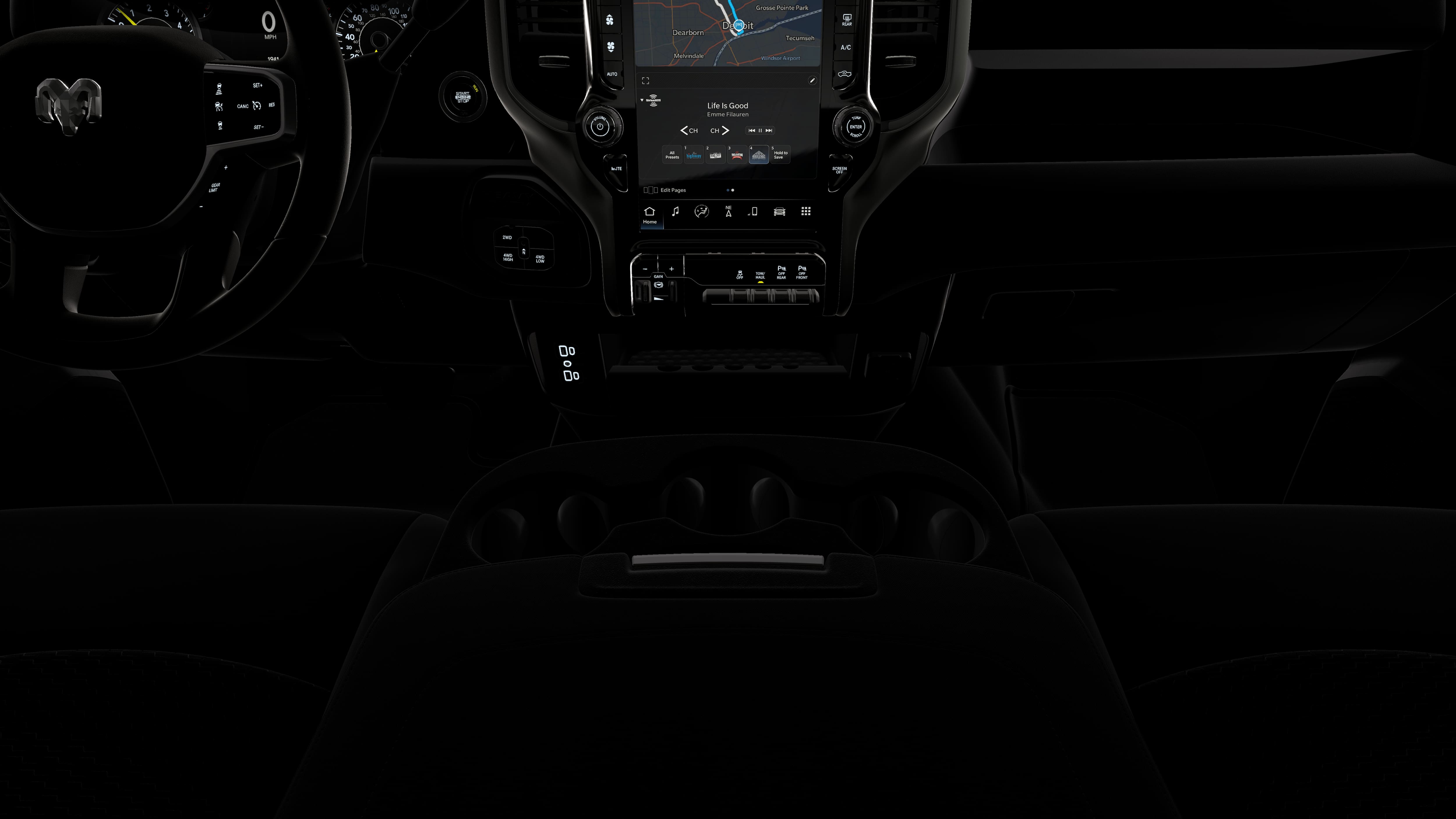 2026 RAM Ram 2500 RAM 2500 BLACK EXPRESS CREW CAB 4X4 6'4' BOX