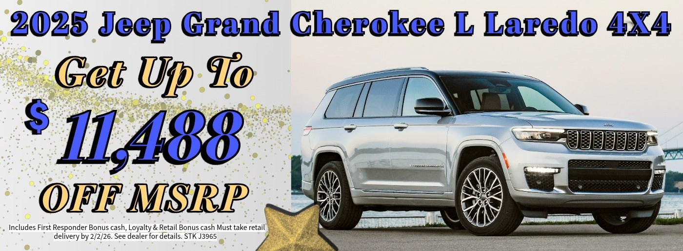2025 Jeep Grand Cherokee L Laredo 4X4