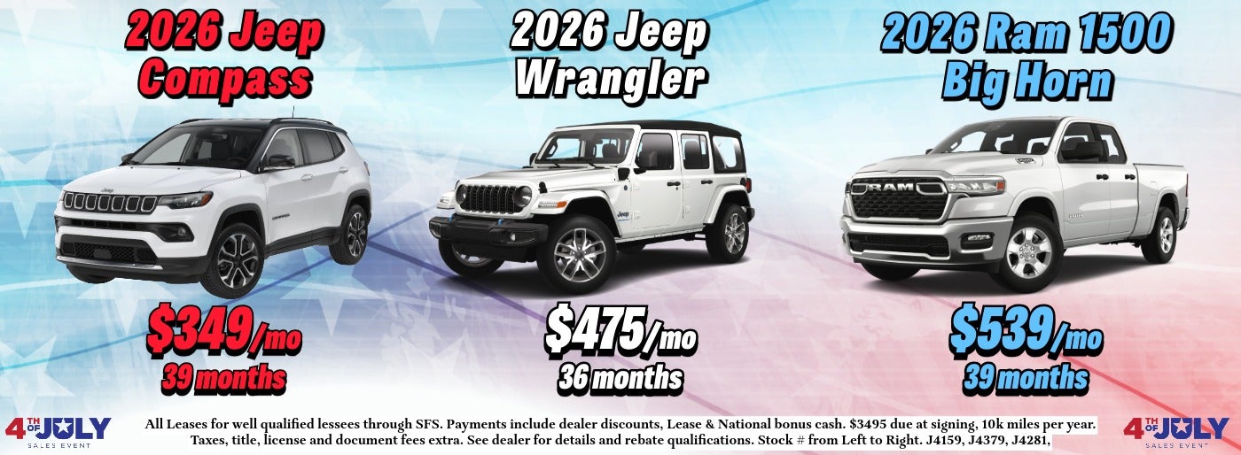 Monthly Specials 
