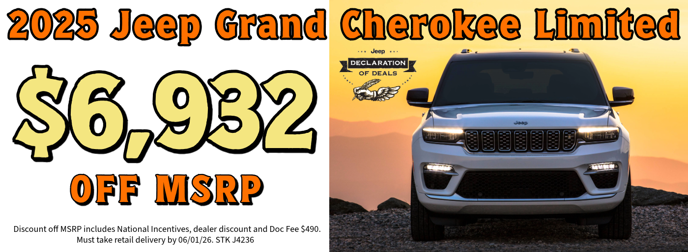 Jeep Grand Cherokee Deals